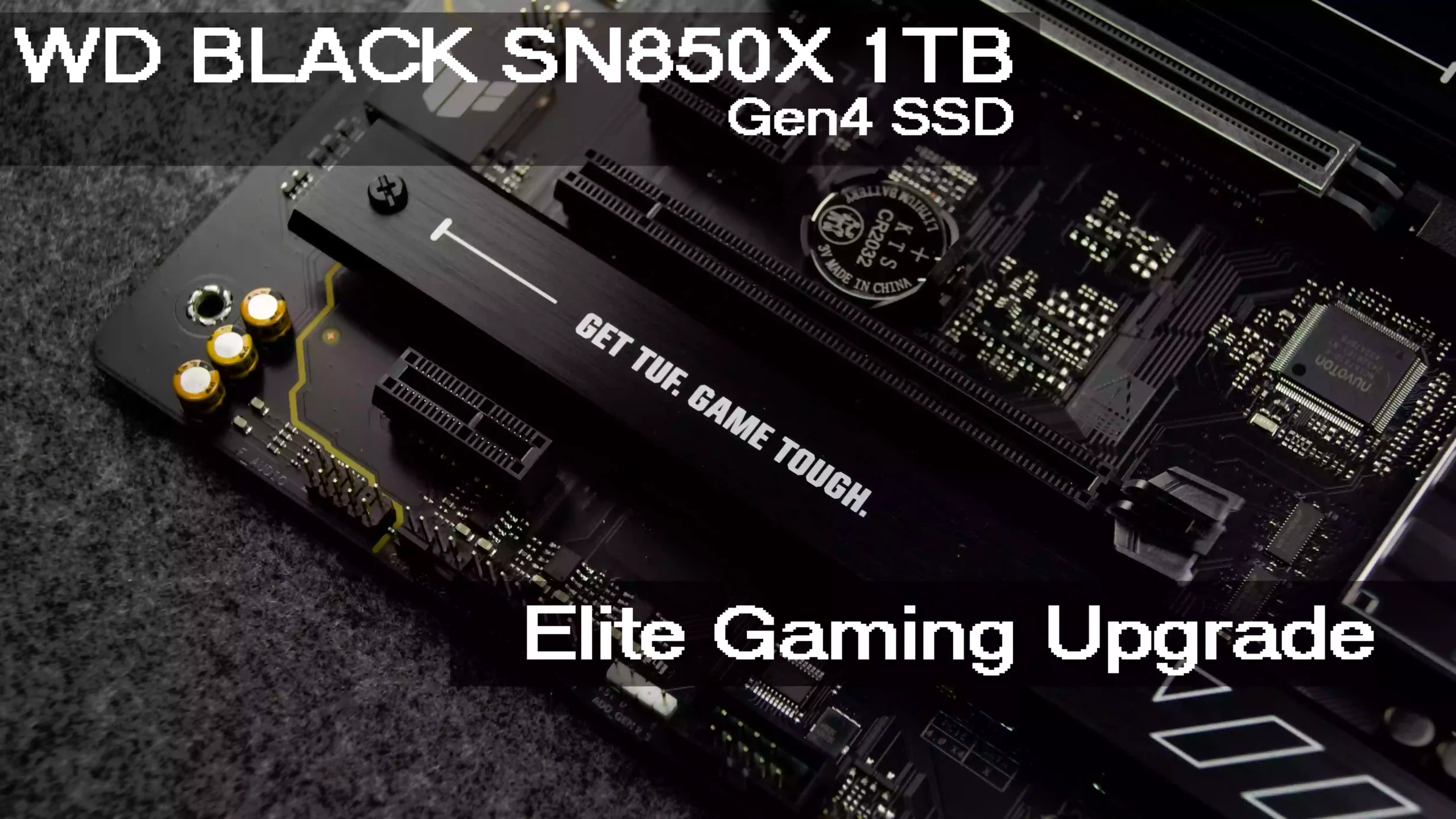 WD BLACK SN850X 1TB Gen4 SSD
