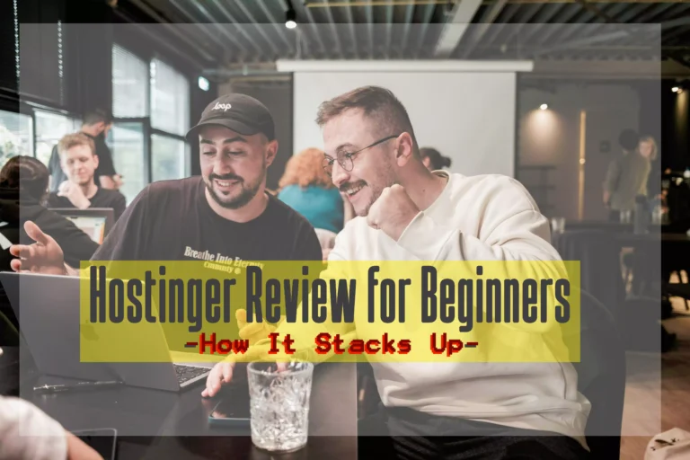 Hostinger Review for Beginners