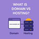 What is Domain vs Hosting?